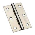National Mfg Sales 3 in. Steel Non-Removable Pin Zinc-Plated Hinge, 2PK 5702170